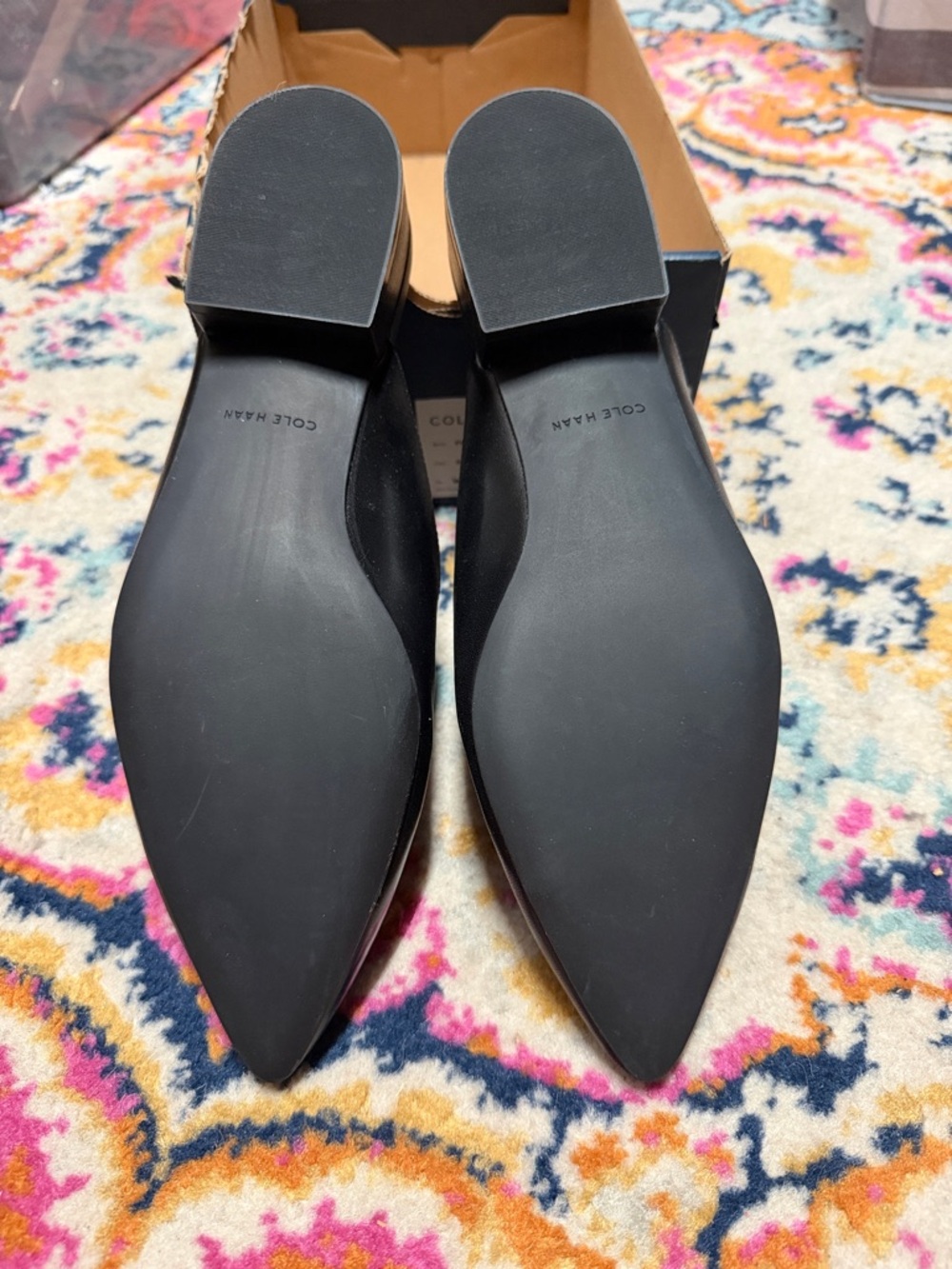 Cole Haan piper black leather mule - Picture 5 of 10